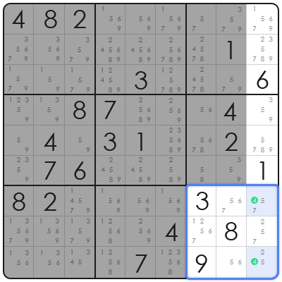 sudoku packing method